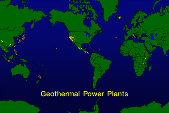 World Elec. Generation Map